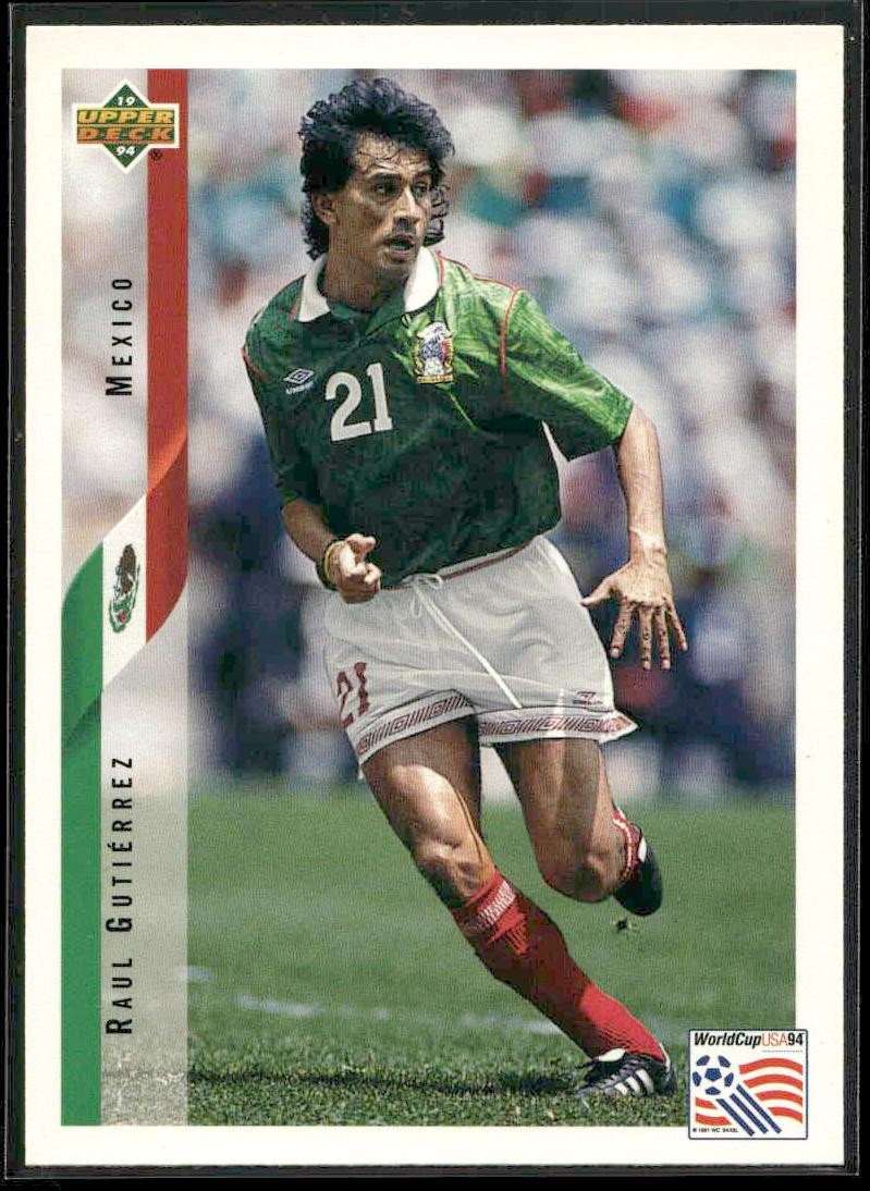 1994 Upper Deck World Cup Contenders English/Italian #33 Raul Gutierrez