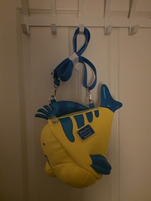 Disney Parks 2026 ''Flounder'' Loungefly Bag (New w/ tags!)