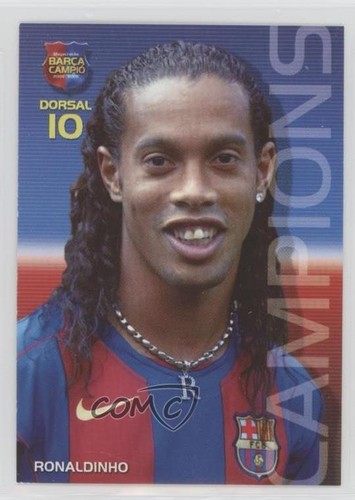 2004/05 - Panini - Megacracks Barça Campió - Ronaldinho, Eto'o, Iniesta