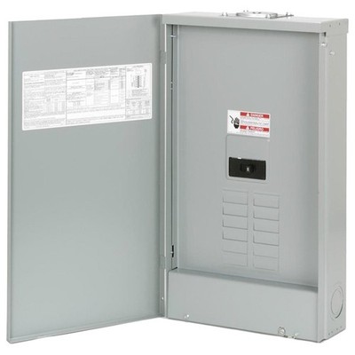 Eaton BRP08B200RF Load Center, 24-Pole, 200 A, 8-Space, 16-Circuit, Main Breaker