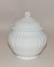 KPM Berlin Porzellan Bonboniere Rocaille weiß 1. Wahl