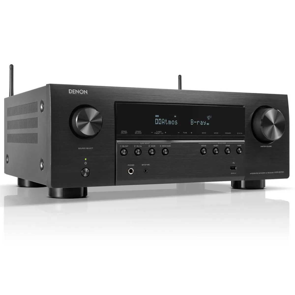 Denon AVR-S970H 7.2-Channel 8K Network AV Receiver - SKU#205