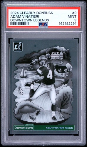 Adam Vinatieri #9 2024 Clearly Donruss Downtown Legends card