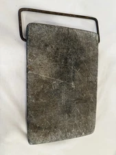 Antique Soapstone Warming Stone Bed Sleigh Coach Buggy Foot Warmer 12” x 8” Rock