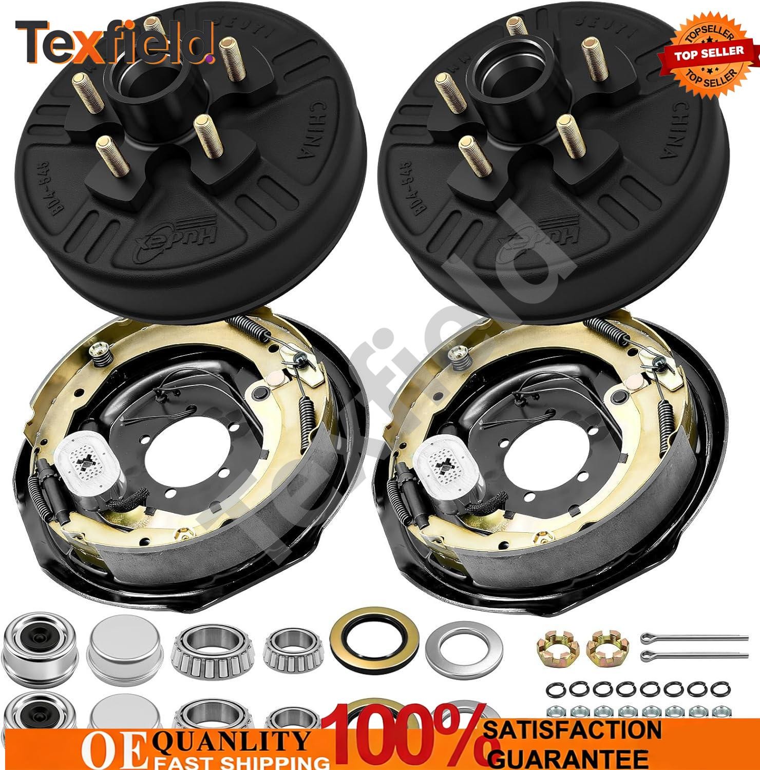 Trailer 5 on 4.5 Hub Drum Kits with 10"X2-1/4" Electric brakes for 3500 lbs axle