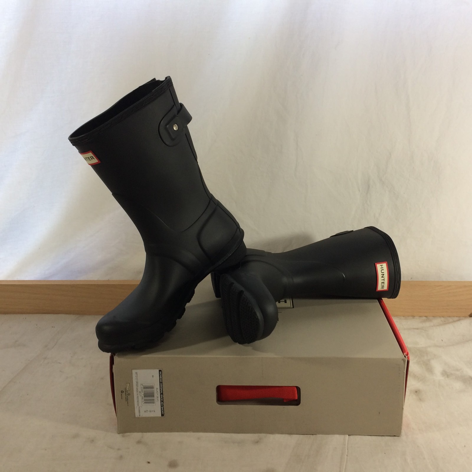 Hunter Original Back Adjustable Short Boot, Black… - image 4