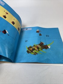 Lego 8079 Atlantis Shadow Snapper Instruction manual only