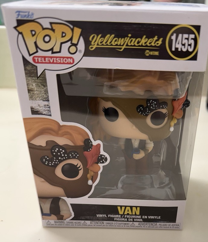 Funko Pop Yellowjackets #1455 Van NIB With Pop Protector Great Condition!
