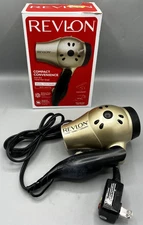 Revlon Compact Convenience Travel Hair Dryer RVDR5005 Very USED