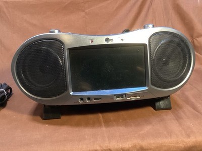 Naxa NDL-256 DVD CD Player with AM/FM Radio, USB/SD/SDHC, Aux Mic