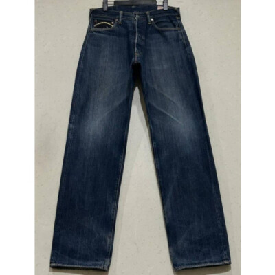 Evis Ebisu LOT 2001 No2 Skull Embroidery & Ebisu W32 Denim limited 