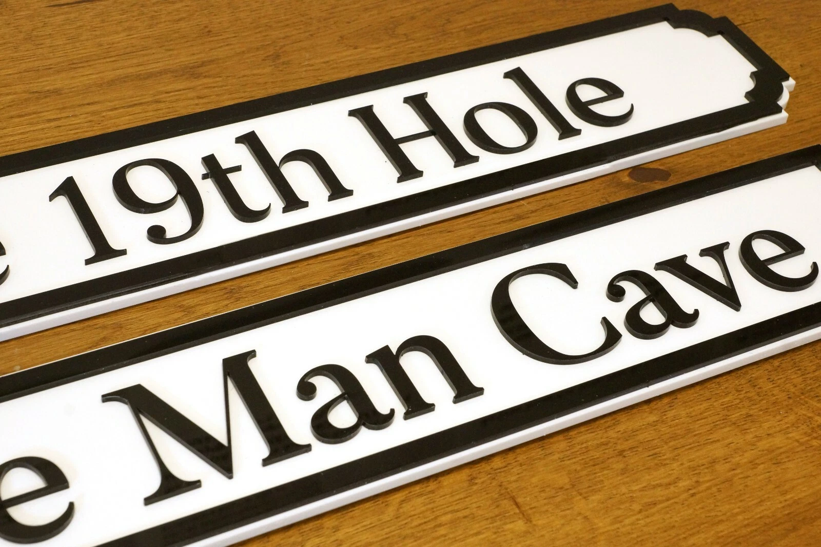 Personalised Family Name Street Sign - Acrylic Weatherproof Outdoor / Pub / Shed