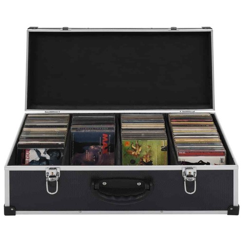 Alu DJ CD-Koffer Alukoffer für 40/60/80 CDs mit Schlüssel DJ Case Box Innenraum - Bild 13 von 60