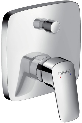 Hansgrohe Set XXL 450 Brausearm Kopfbrause Logis Unterputz Ibox Duscharmatur A51 - Bild 6 von 16