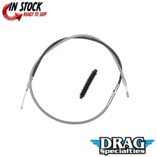 Drag Specialties 0652-1493 High-Efficiency Braided Stainless Steel Clutch Cable