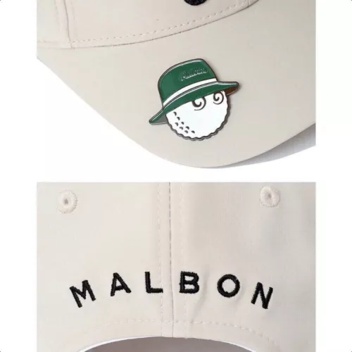 2025 Malbon Golf Bucket Hat Classic Sports Baseball Cap with Ball Marker Unisex - Picture 13 of 18