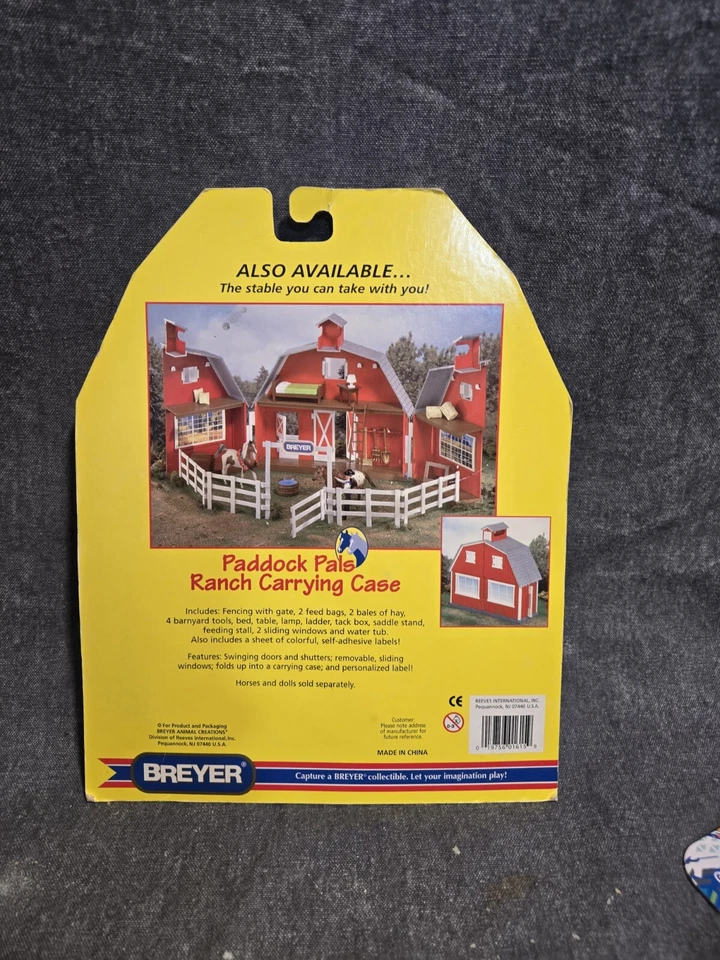 NIB Breyer Paddock Pals Horse 1615 Bay Tobiano Pinto And Paso Fino FREE SHIPPING — 第 3/4 张图片