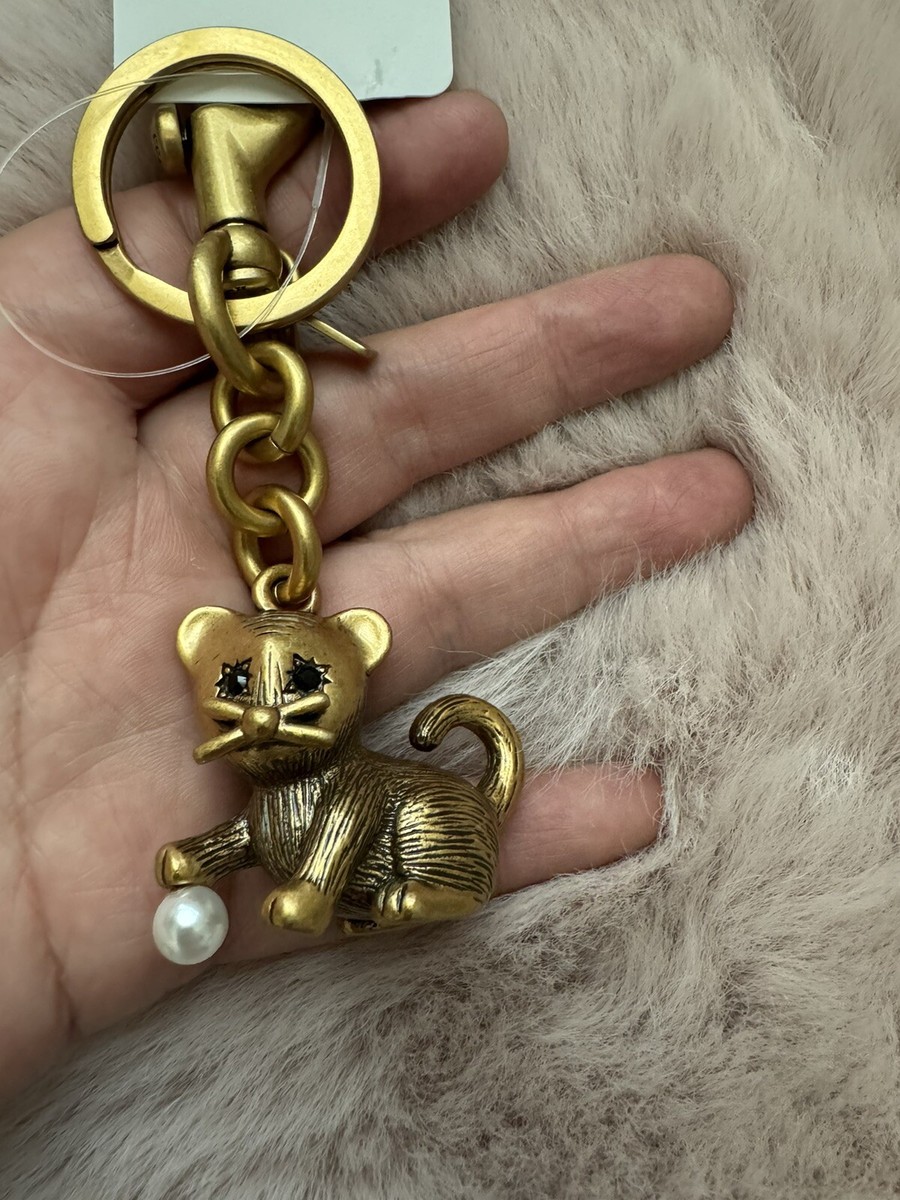 Coach Creatures Kitten Bag Charm meow cat New | eBay