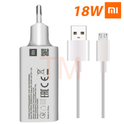 Original Xiaomi Redmi 7/7A/6/6A/5/5A Schnell Ladegerät Netzteil USB Datenkabel