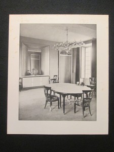 1930 Ca Moreux Architecte Salle A Manger Stampa D Epoca Art Deco