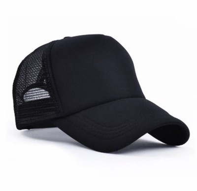 Plain Trucker Mesh Net Baseball Cap 
