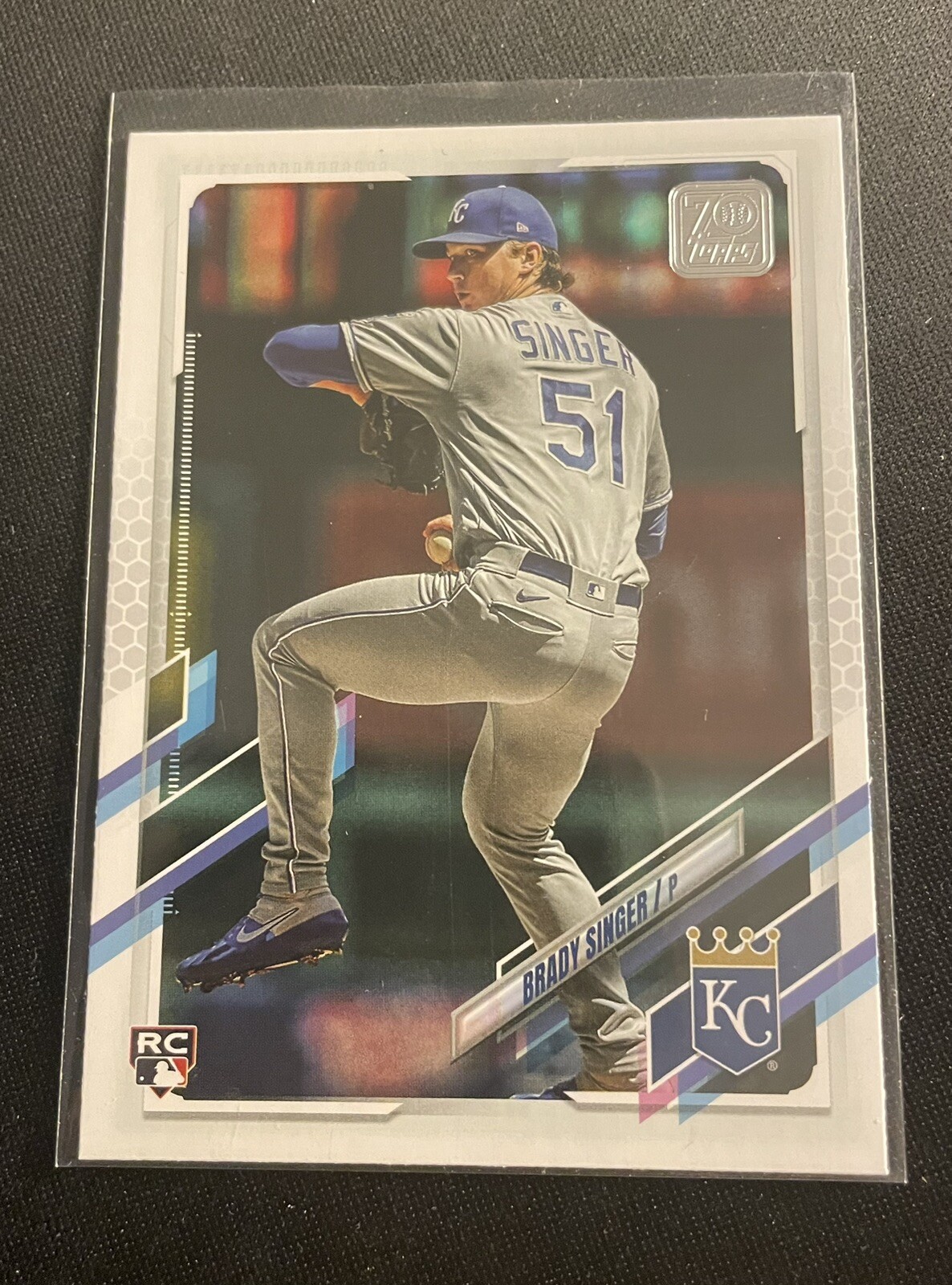 2021 Topps Photo Variations #169 Brady Singer RC SP