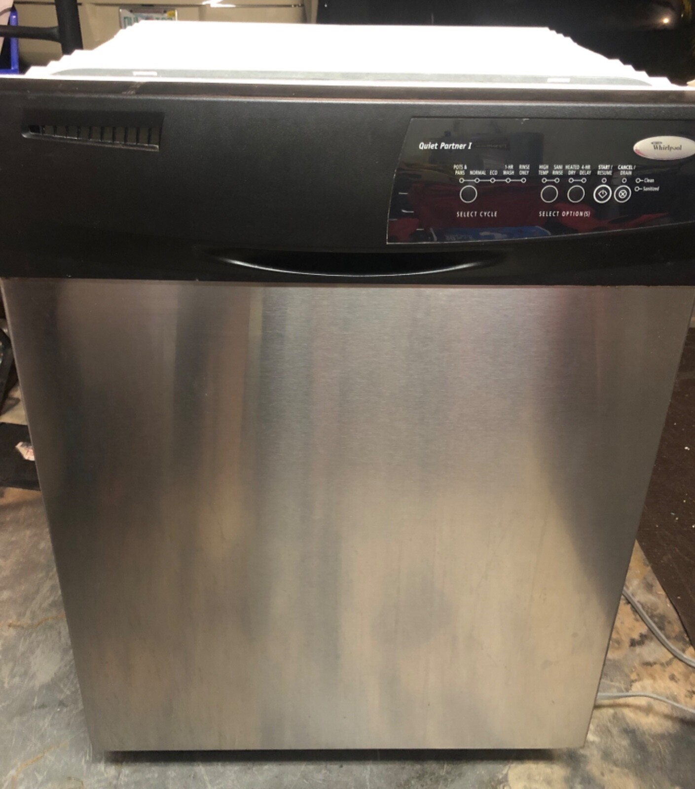 Whirlpool Dishwasher Quiet Partner 1 USED ONE TIME — LOCAL PICKUP