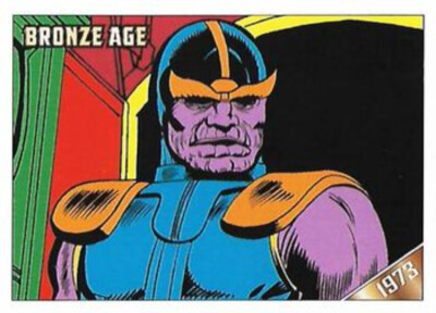 THANOS DEBUT - AVENGERS (2012 MARVEL COMICS BRONZE AGE) [NEAR MINT NM+] Card #21