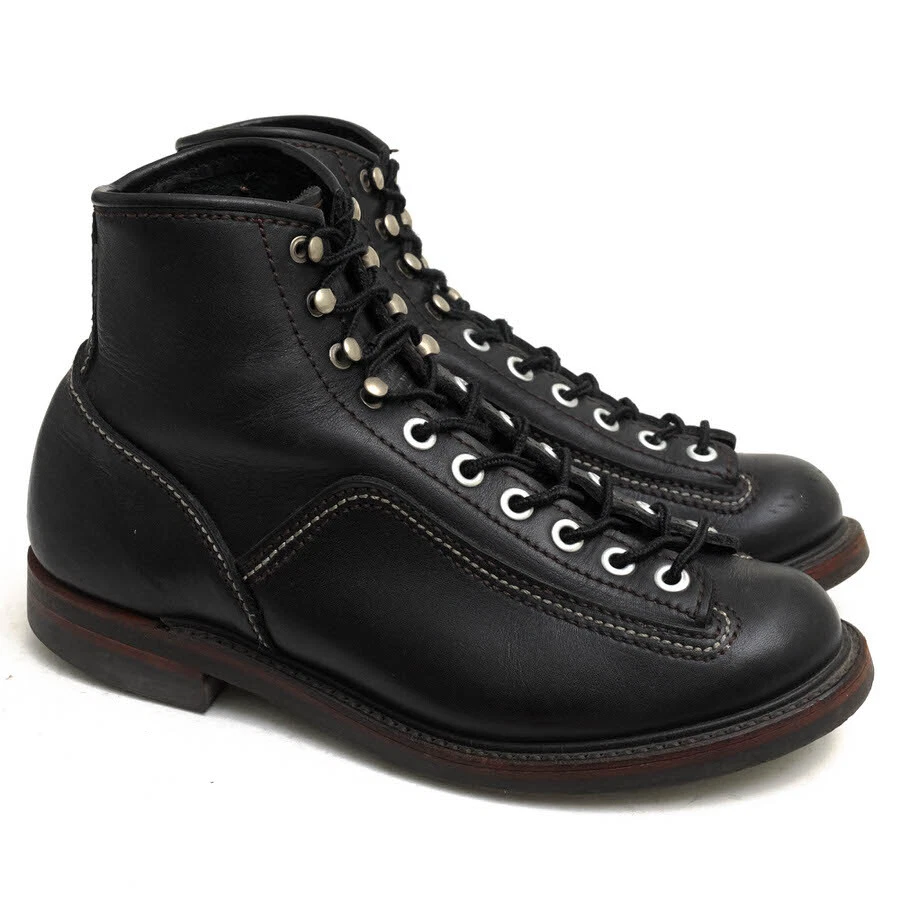 Lone Wolf Work Boots F01615 Carpenter American Oil Cowhide US8