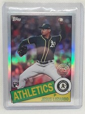 Jesus Luzardo 2020 Topps Chrome Baseball - 1985 - Oakland Athletics