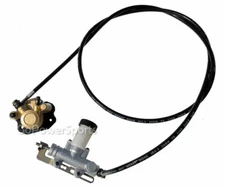 New Go-kart Parts Brake Master Cylinder Kit, KD80TBRKIT  with Caliper and Hose