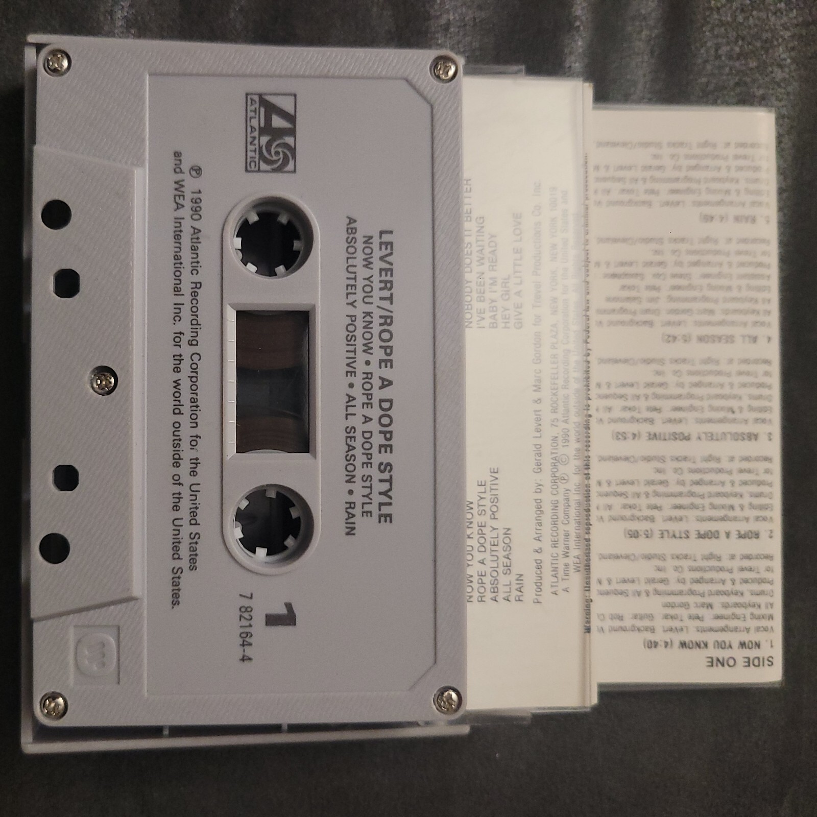 Rope a Dope Style by LeVert (Cassette, Nov1990, Atlantic (Label