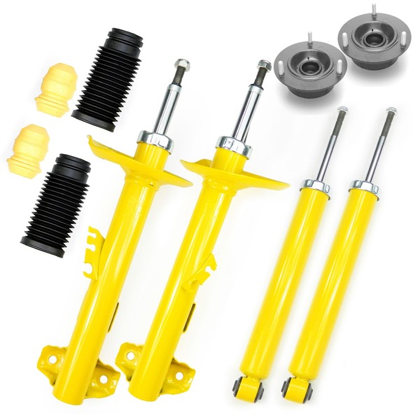 4X TA Sport-StoßDÄMpfer GAS Vorne Hinten+ Domlager Staubschutz FüR BMW 3ER E36-image