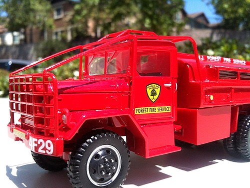 Corgi M35 2.5 Ton Brush Truck New Jersey Forest Fire Service US 50207 1/50 scale - 第 8/12 張圖片