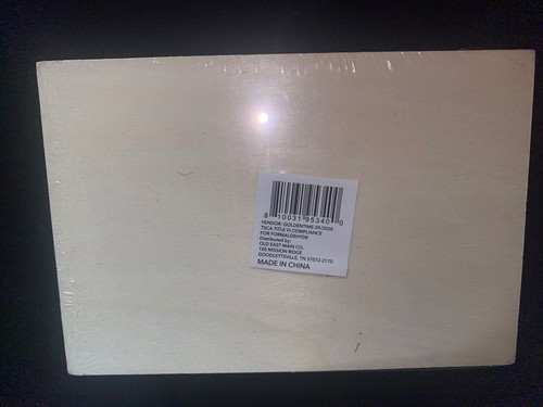 Unstained Wood Box that locks 6” X 4” X 2” New Sealed Craft Chest - Picture 4 of 4