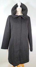 Vero Moda Coat Black 'verodona' Long Sleeve Hooded Jacket Bnwt Women's Large