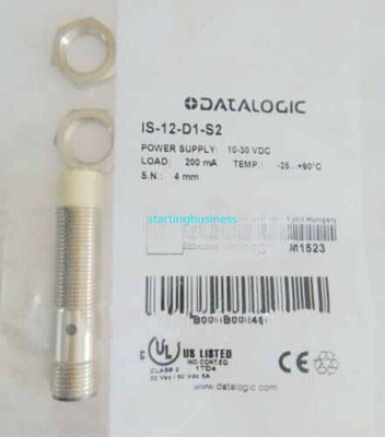1PCS NEW FOR DATALOGIC IS-12-D1-S2 sensor proximity switch