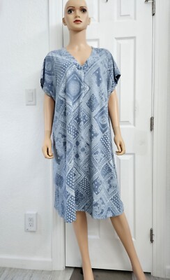 bandana t shirt dress Blue/Multi Bandana Spot Print Shirt Dress | WHISTLES