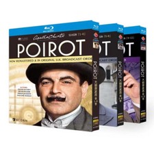 Agatha Christie's Poirot Season1-13 Complete 12BD New Box
