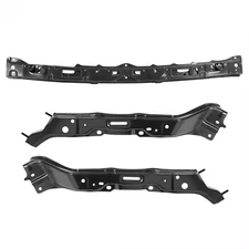 LH & RH Front Outer Center Bumper Retainer Bracket Set For Toyota Tundra 2007-13