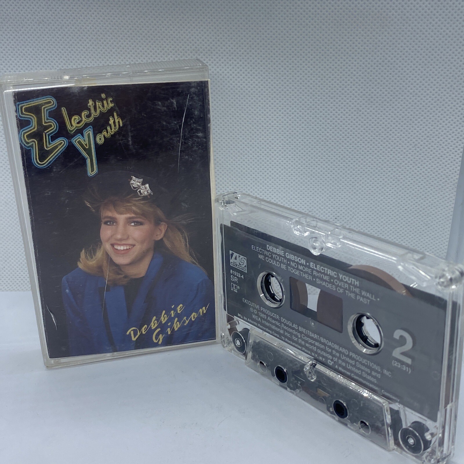 Electric Youth by Debbie Gibson (Cassette, 1989, Atlantic) Tape Rare USA Import