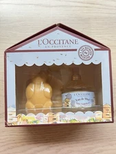 RARE L'Occitane En Provence EAU DE MIEL Honey Gentle Water Perfume & Bear Soap