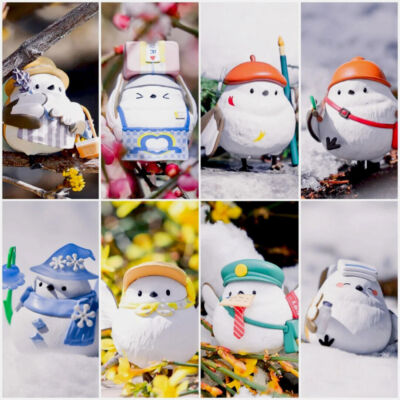 shimaさん用ポップマート LEAD Shimaenaga SAYURI Series Japan Long-tailed Tits Confirmed