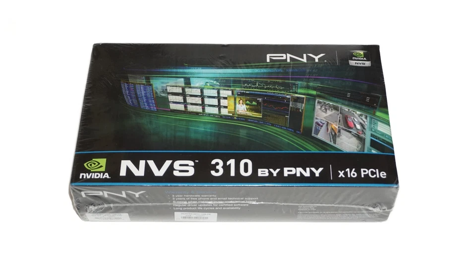PNY NVIDIA NVS 310 1GB Graphic Card for DisplayPort or DVI VCNVS310DVI-1GB-PB 🔥 - Image 2 of 4