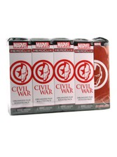 Marvel Heroclix Civil War Sealed Brick 10 Boosters With Prize Pack Brand New