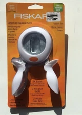 NEW Fiskars Easy Squeeze Punch Large MASON JAR
