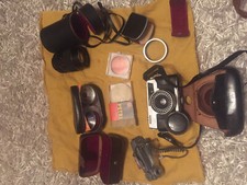 vintage PETRI 7s 35mm CAMERA 45mm f1.8 Circle Eye System