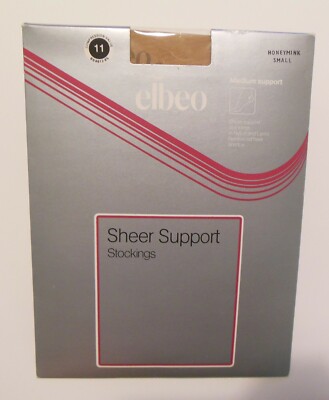 Elbeo Stockings HoneyMink Small Shoe Size 3 to 4 1/2
