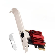 PCIe Network Card 2.5Gbps Desktop Adapter Gigabit Ethernet NICRTL8125 PCIE RJ45