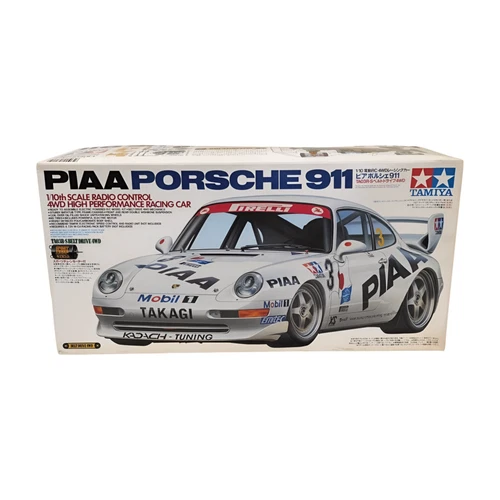 TAMIYA RC 1/10 PIAA Porsche 911 4WD Racing Car TA03R-S Model Kit Unused - Picture 2 of 8